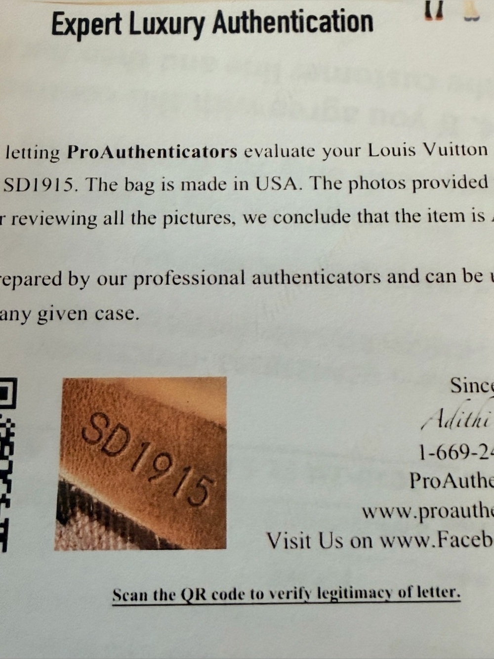 Authentic Louis Vuitton Alma with Authentication. - Picture 7 of 17